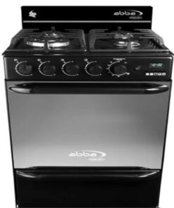 Haceb Estufa de Piso 4 Puestos Gas Natural Negro REFLEX 50-V